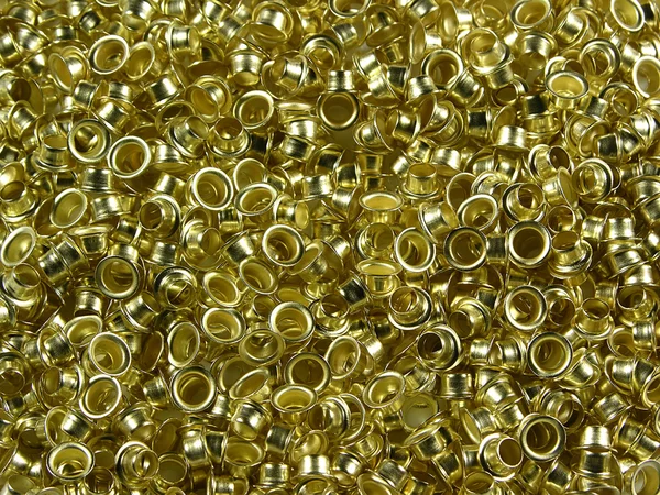 Gold rivets