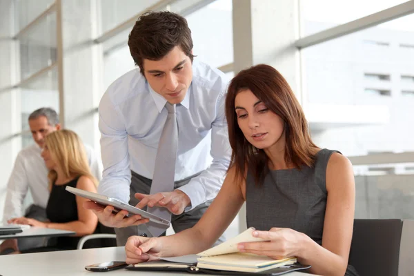business people working. Stock Photo: Business people