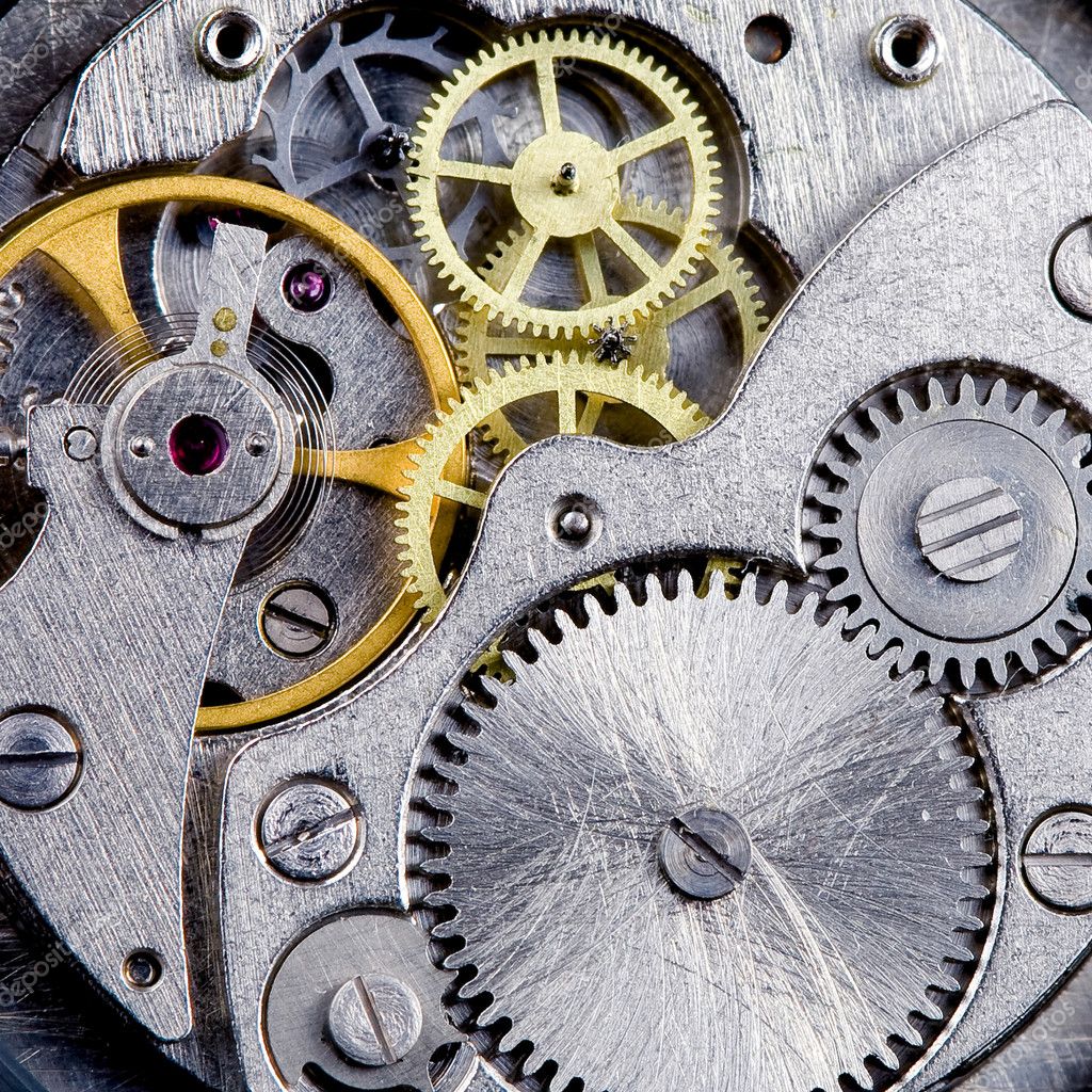 Clockwork Close Up — Stock Photo © Vvoennyy 5719254