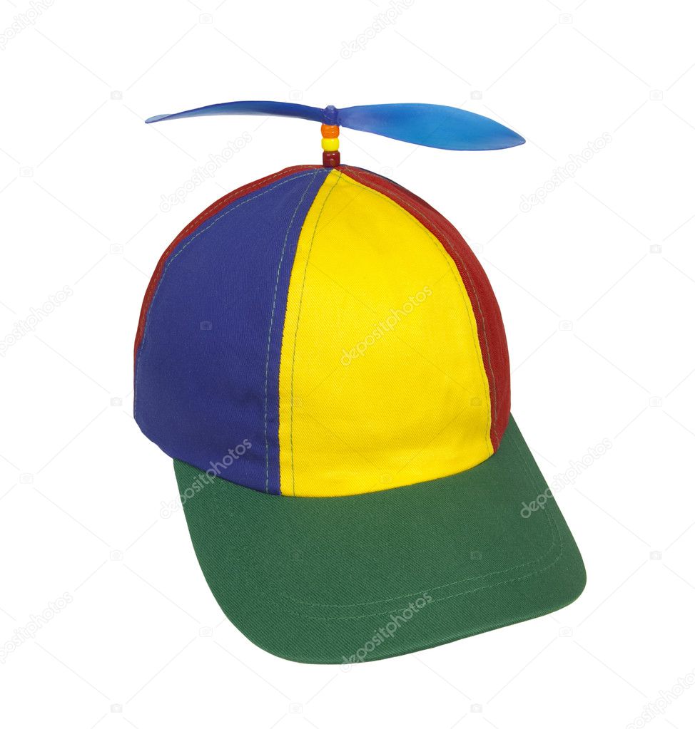 hat with propellor