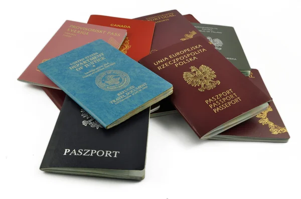 Other travel documents isolated