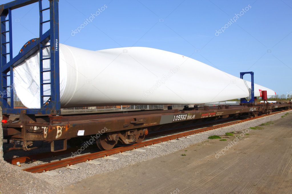 Wind turbine blade — Stock Photo © Rigucci #5824488