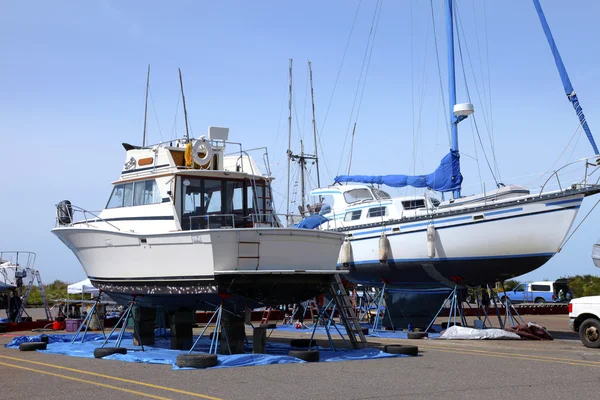 Repair yard for boats, Astoria OR.
