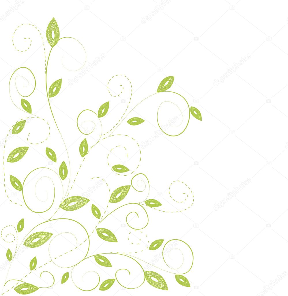 Green Leaves Vector