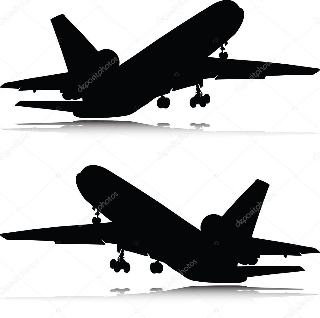 Airplane Black