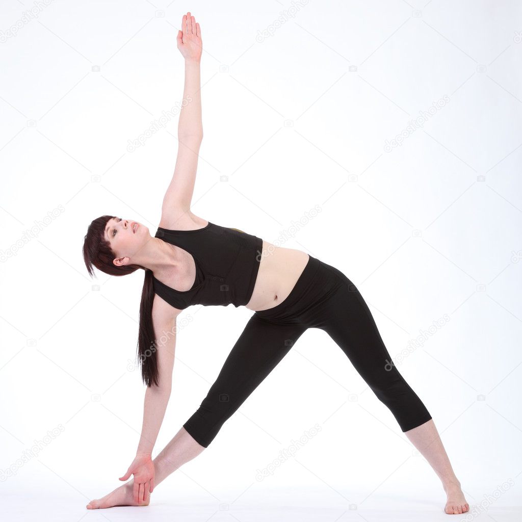 Yoga Pose Triangle