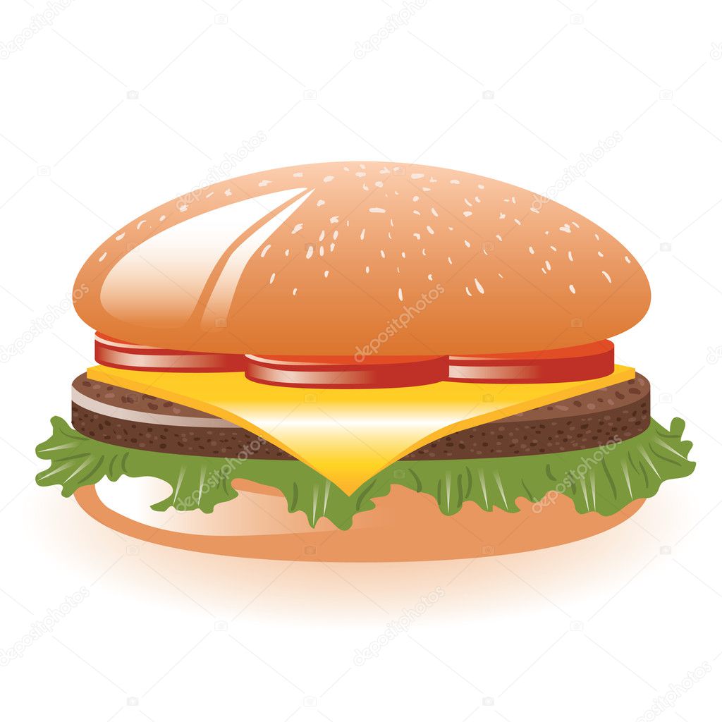 Hamburger With Lettuce