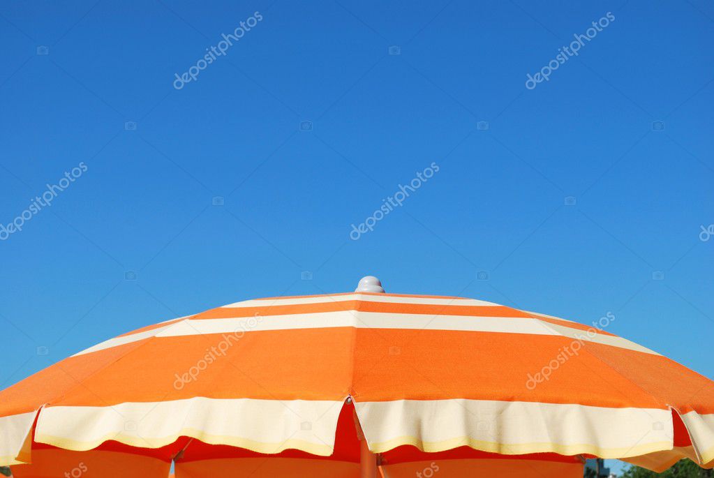 Orange Beach Umbrella