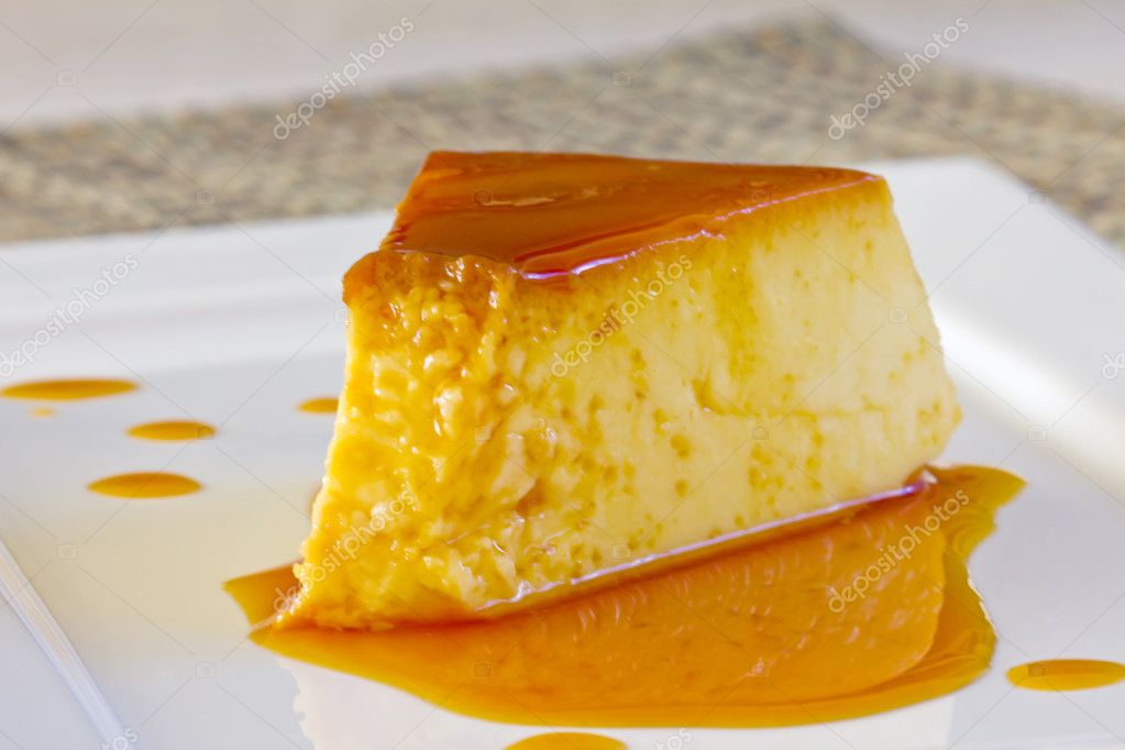 Brazilian traditional home made sweet milk pudding — Stock Photo ...