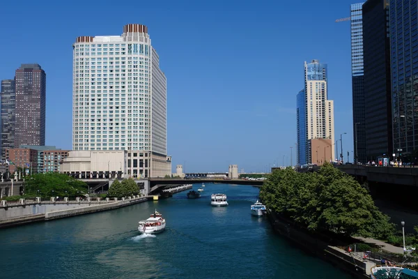 Chicago river — Stock Photo #5932215