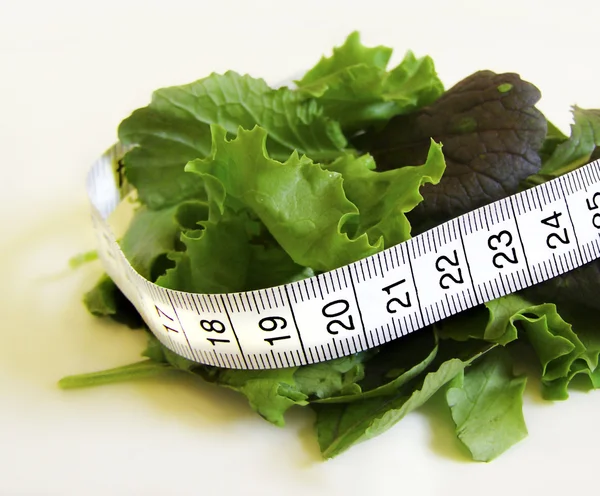 Salad with Measurement Tape