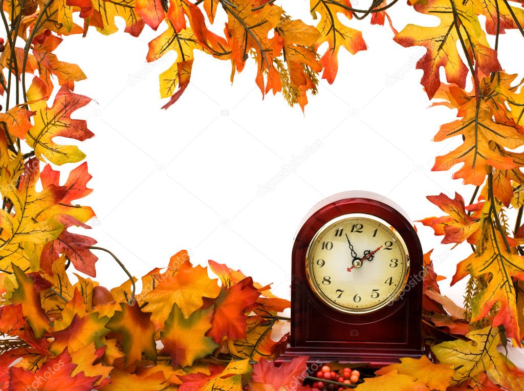 clipart time change fall back - photo #16
