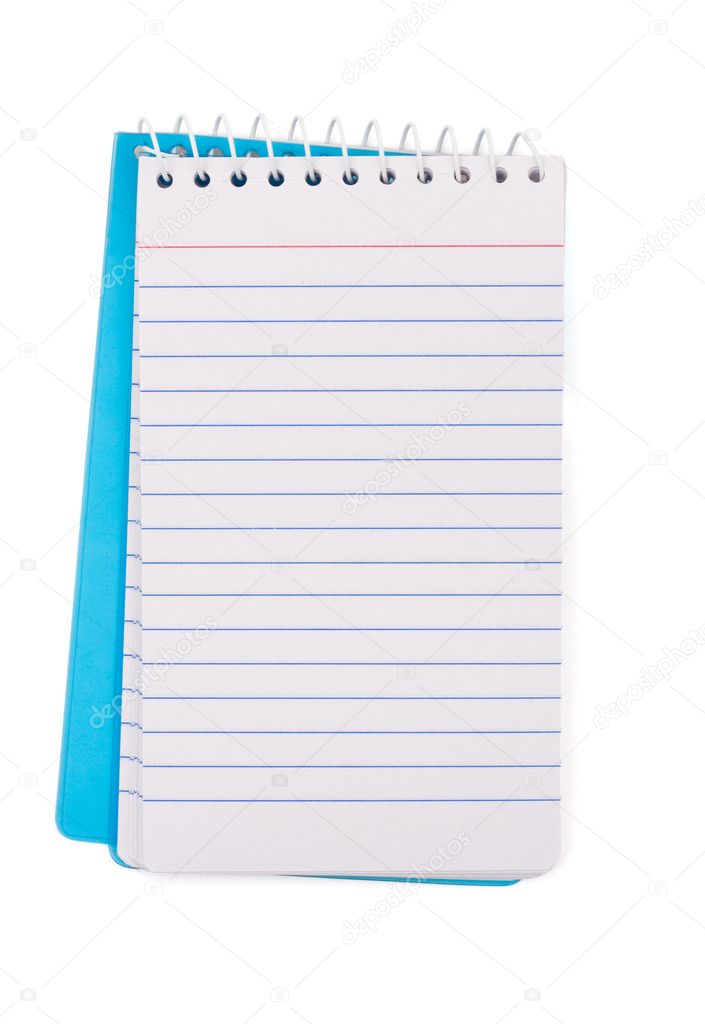 notepad blank
