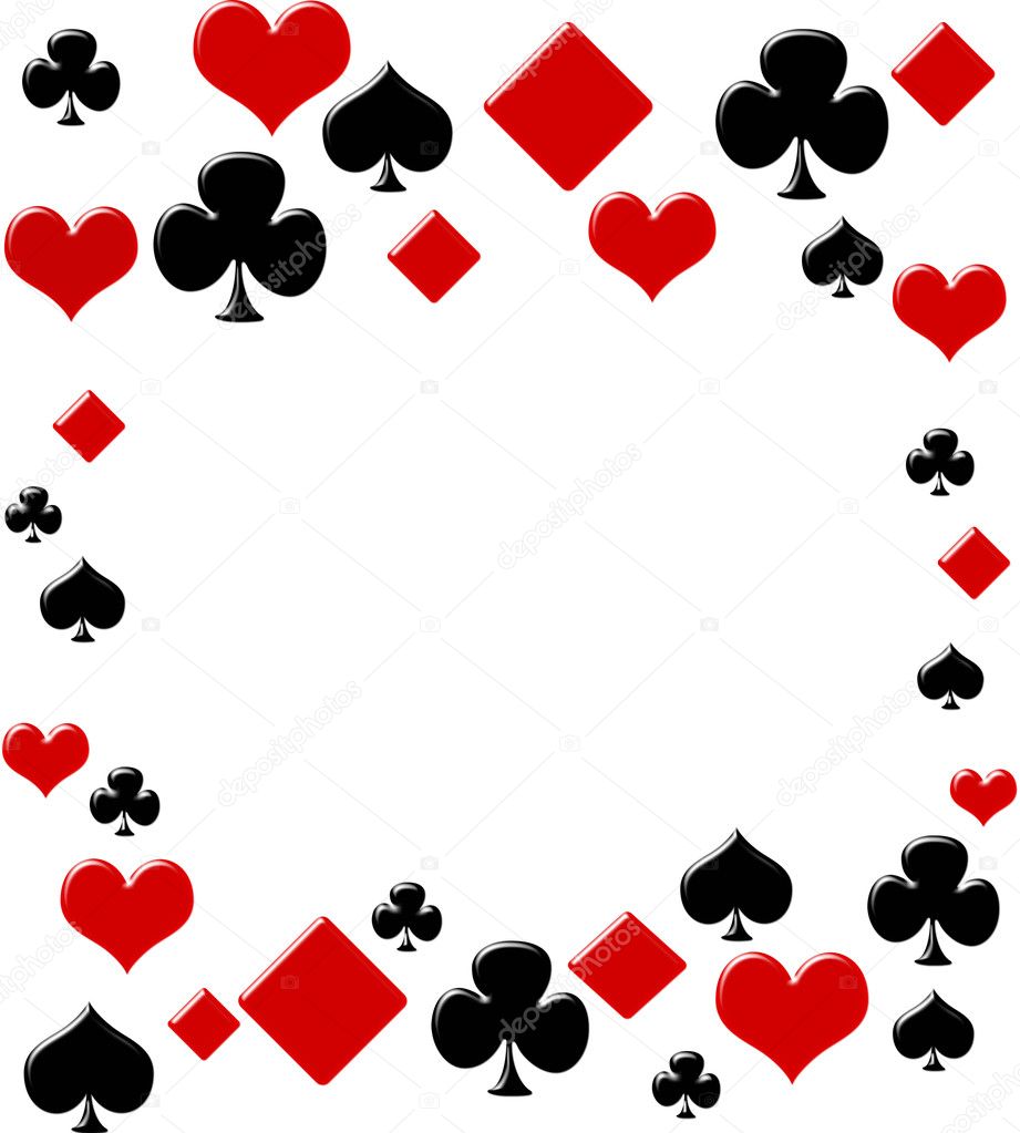 free clip art borders playing cards - photo #48