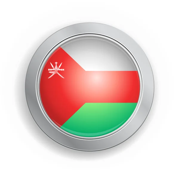 Sultanate of Oman Flag Button