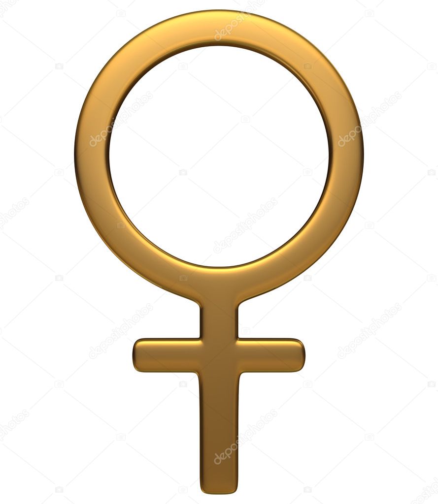 Feminine symbol — Stock Photo © ChepeNicoli 6086245