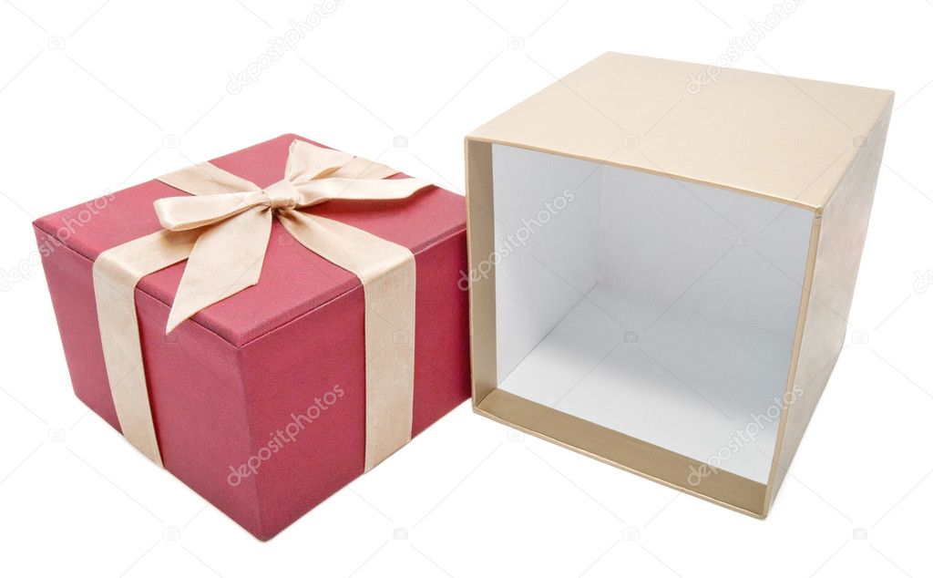 empty present box