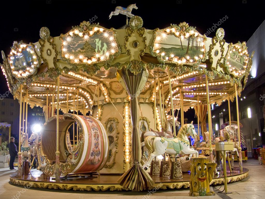 Carousel At Night