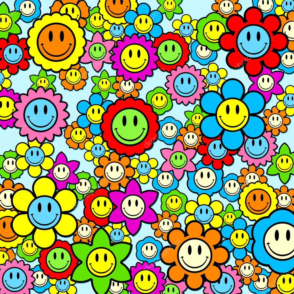 smiley face background