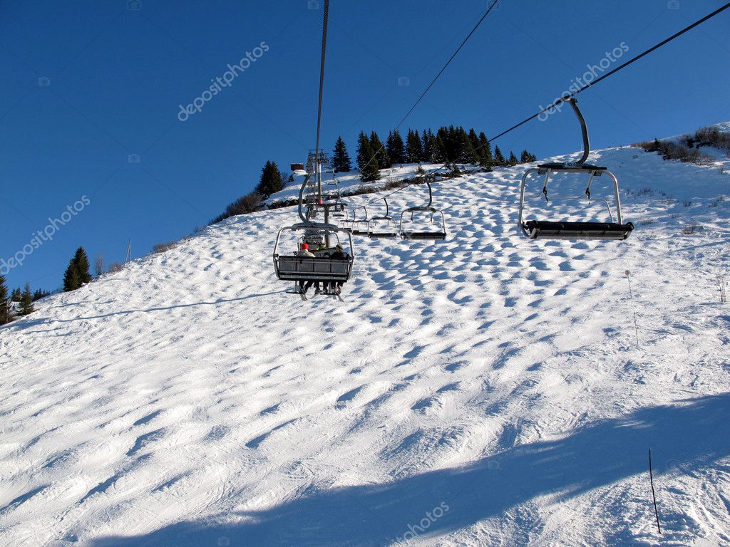 a ski lift