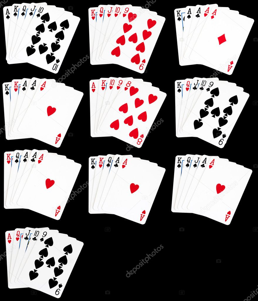 Card Poker Hands From A Standard Deck Of