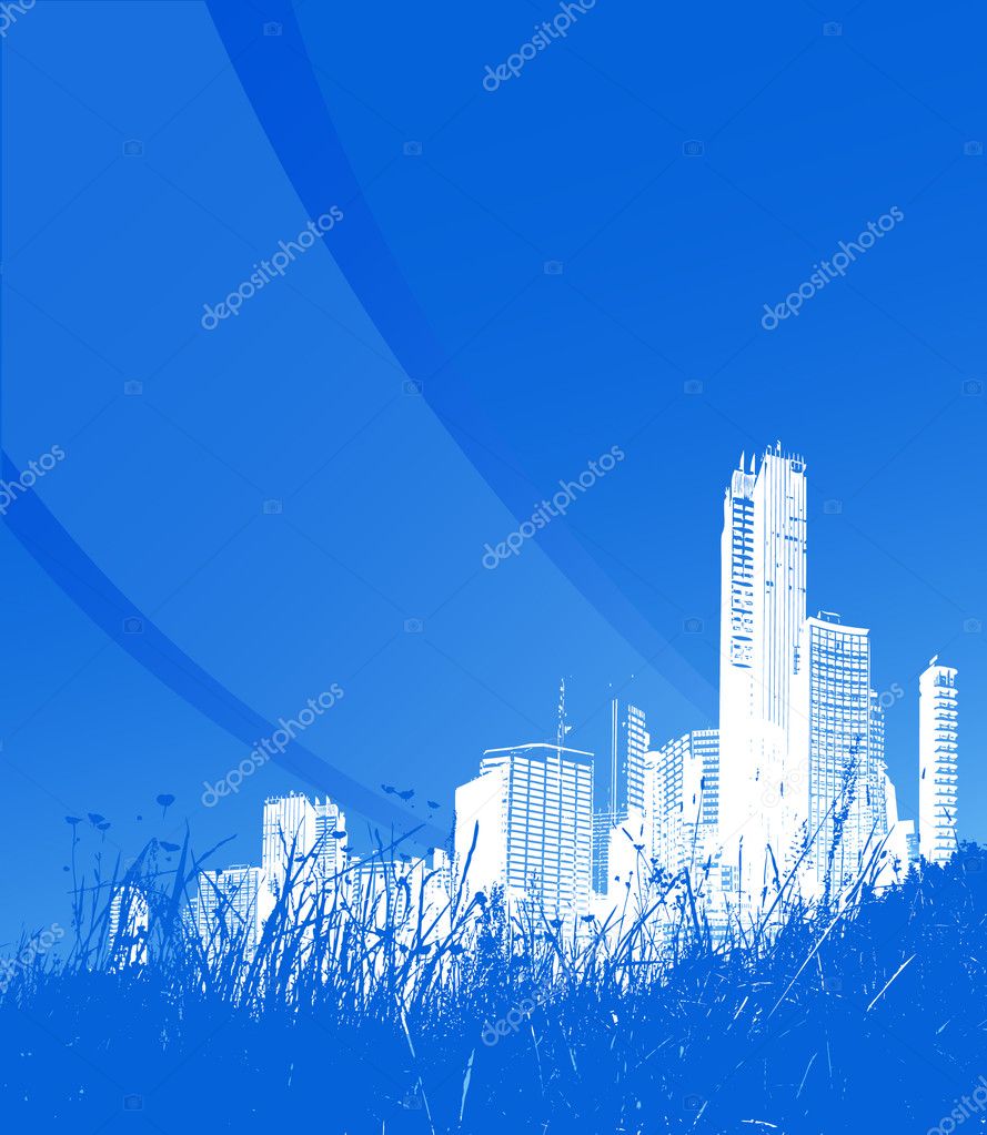 Background Vector Blue