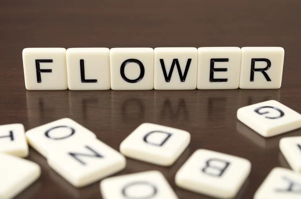 FLOWER Letter Tiles
