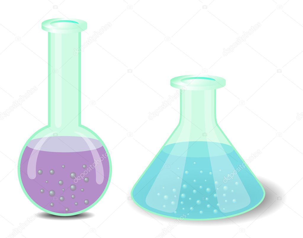 chemistry bottles