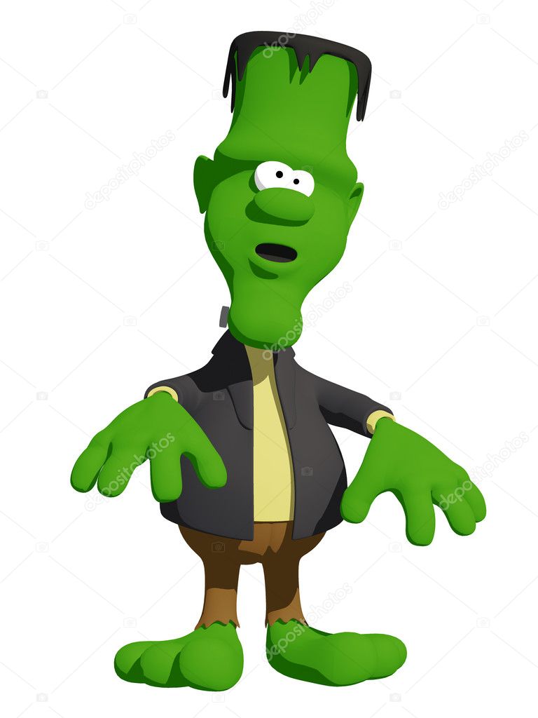 cartoon frankenstein pictures