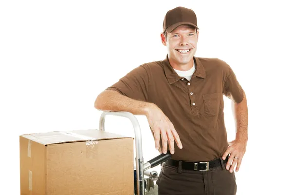 Casual Delivery Guy or Mover — Stock Photo #6515525
