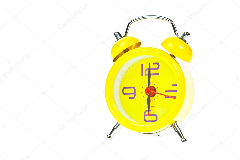 Clock Showing 6