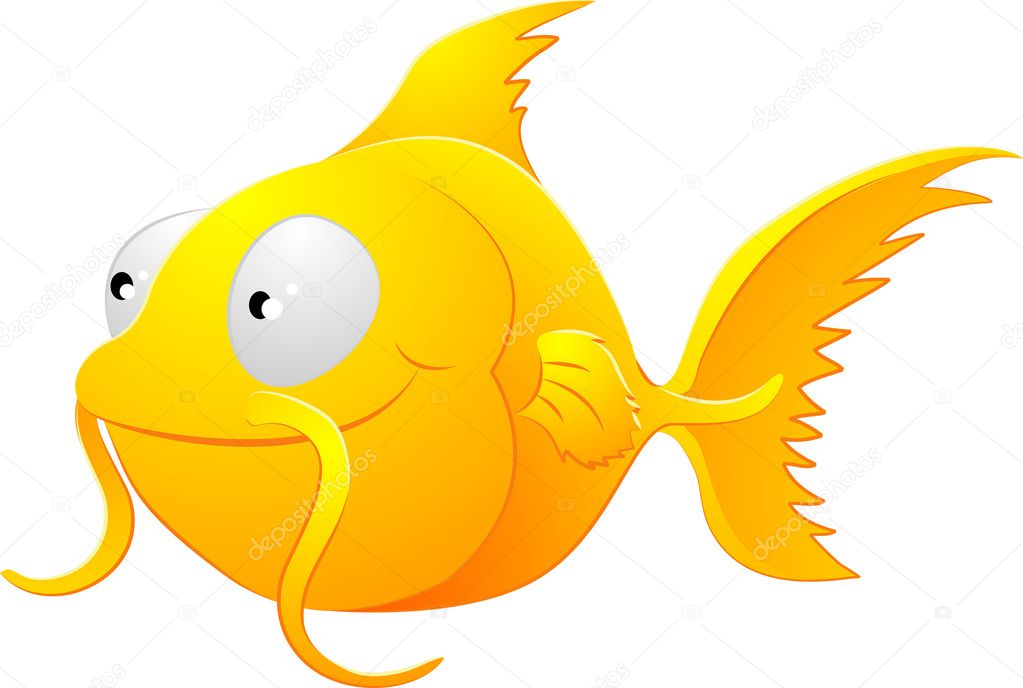 Cute Goldfish Clipart