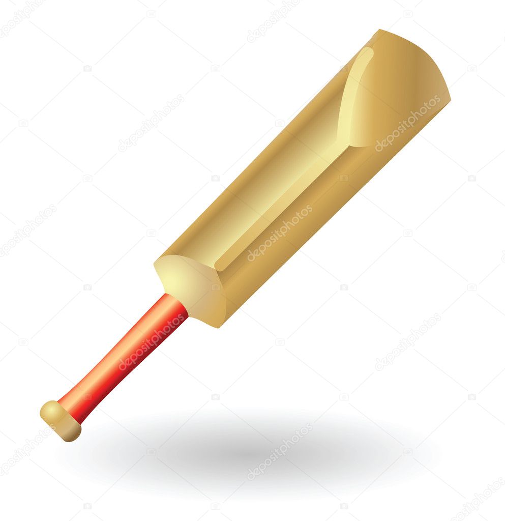 cricket bat illustration