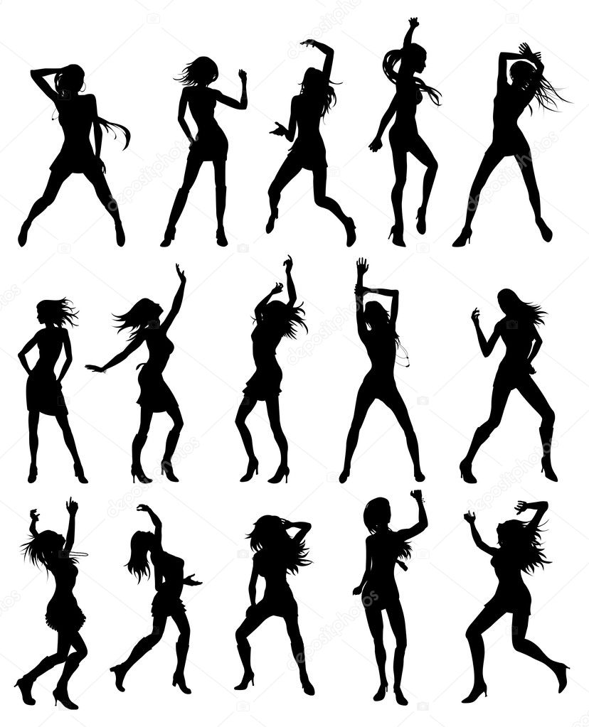 dancing female
