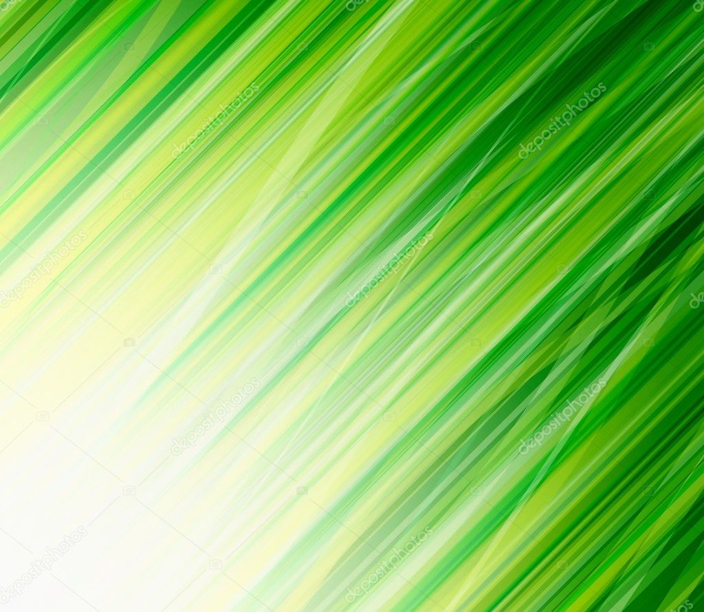 Green Abstract Lines