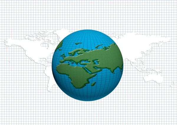 World+globe+map+free+download