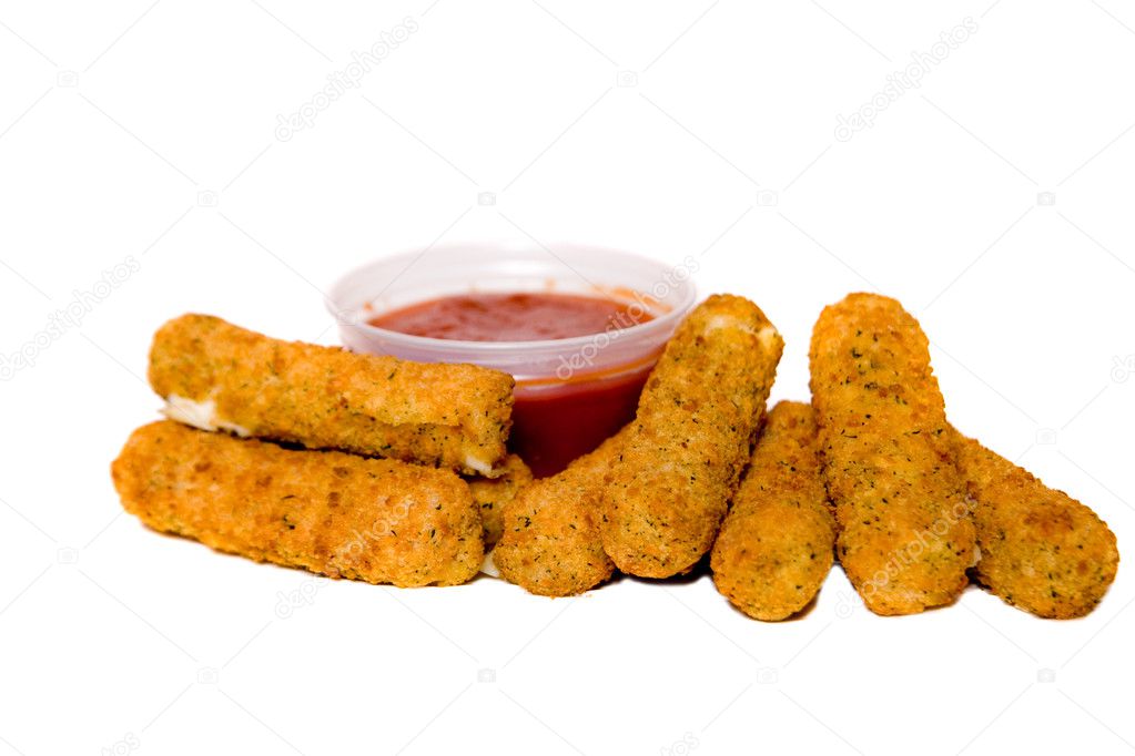 fried mozzarella sticks