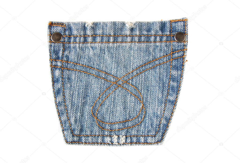 Jeans pocket clipart