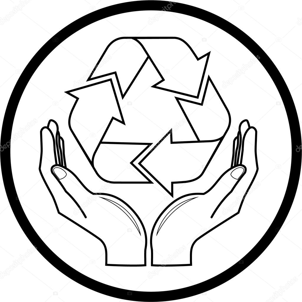 recycle logo vector