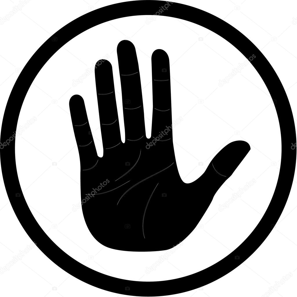 Vector hand icon — Stock Vector © vladis_studio #6721757