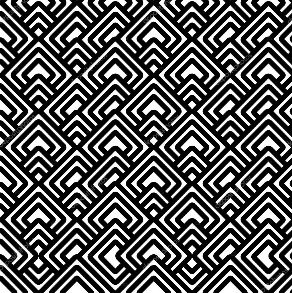 Black Geometric Patterns