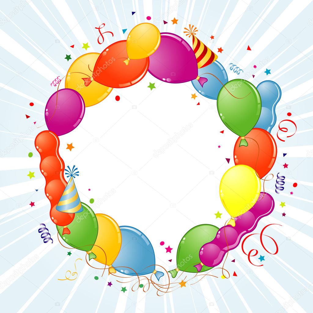 Birthday Frame Stock Vector TAlexey 6699253