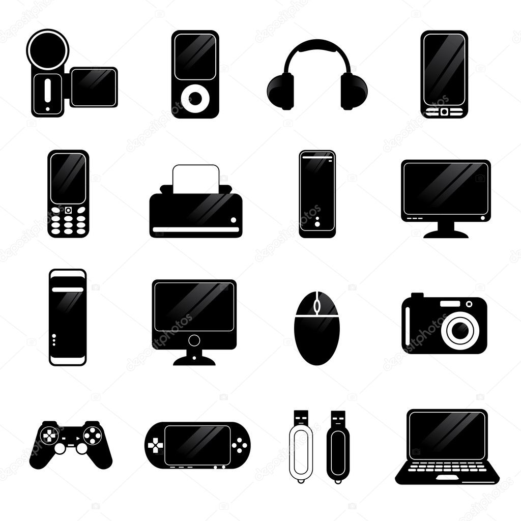 electronic icons