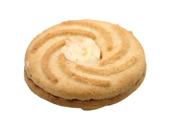 Ciasteczka, na białym tle — Zdjęcie stockowe