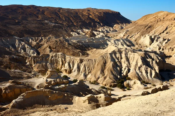 Иудейская пустыня, дорога к Мертвому морю . — стоковое фото