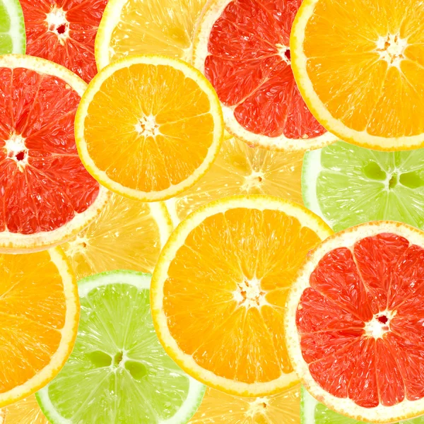 Abstraktní pozadí citrusové řezy — Stock fotografie