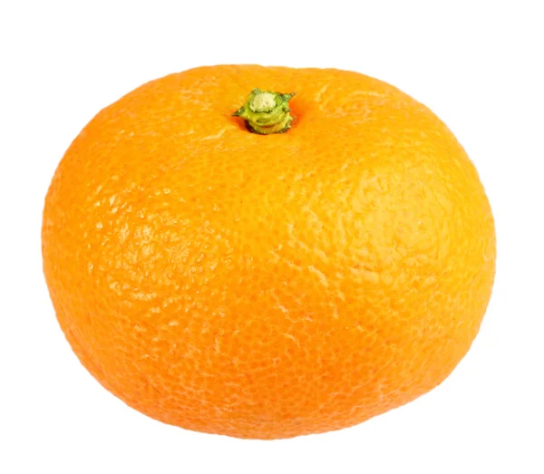 Jeden owoc pełny pomarańczowy mandarynki — Zdjęcie stockowe
