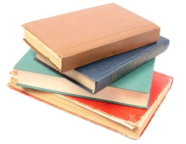 Group of four old books — Stock Photo, Image
