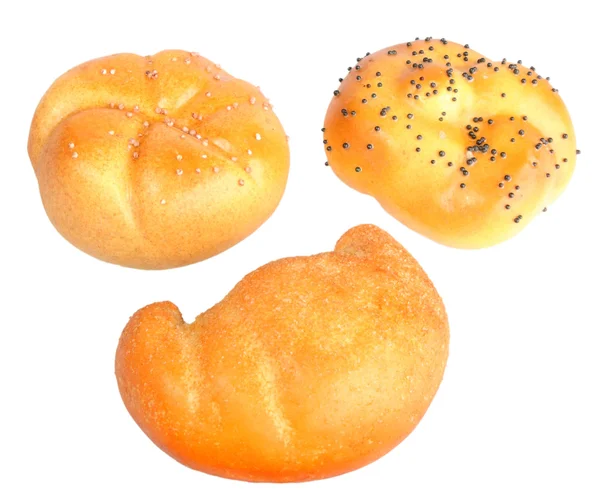 Drie brood van roll — Stockfoto