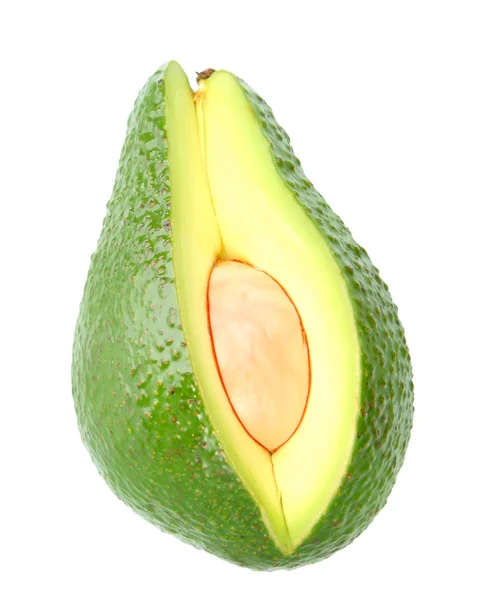 Single green ripe avocado — Stock Photo, Image